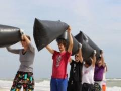 European artists will create from the garbage collected on the Azov coast