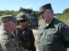 Аллеров ознакомился с ходом учений Репид Трайдент - 2017