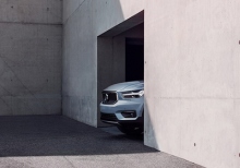 Новий кросовер Volvo представлять в міланському магазині