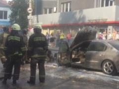В Одесі посеред дороги горів автомобіль