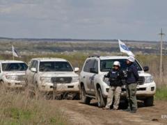 OSCE: 25 tanks disappeared from the polygon of militants and 11 MLRS Grad