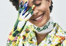 H & M will release a collection. 
with a graduate of St. Martins