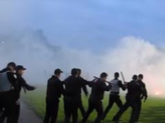 Ultras  Carpathians  staged riots and struck Fedetskiy