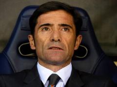 Valencia coach was injured, celebrating Dzadzi s goal