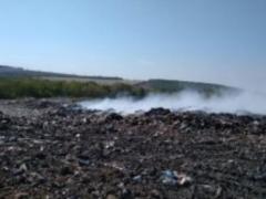 Під Харковом горить сміттєзвалище