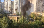 У Києві горів недобудований дитсадок