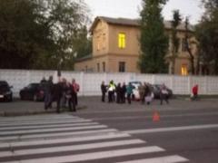 У Житомирі іномарка на переході збила трьох дітей