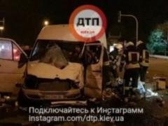 Near Kiev there was a head-on collision