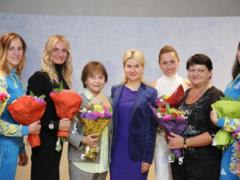 In the Kharkiv region Svetlichnaya met with the Ukrainian team in synchronized swimming