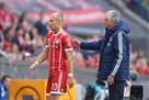 Robben: It s better to train with my son s team than with Ancelotti
