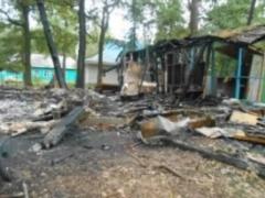 На Житомирщине горел санаторий