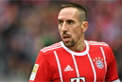Ribery dropped out for several weeks due to ligament rupture