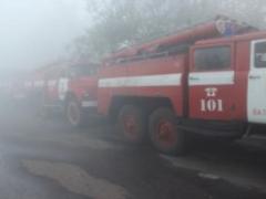 The fire on peatlands in the Cherkassy region continues the second week