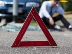 Under Kiev, the train crushed a foreign car