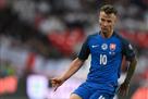 Scouts gathered in Glasgow to watch the midfielder of the Slovak national team