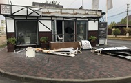 In Kiev, set fire to two sales departments of a major developer