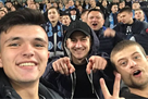 Игроки Днепра присутствовали в фан-секторе команде на матче с Днепр-1
