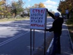 В Крыму 49 человек задержали за одиночные пикеты