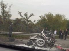  Fiat со стоном повис на отбойнике . На Закарпатье произошло жуткое ДТП