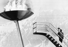 Священный вечный огонь Олимпиады-1964 потух