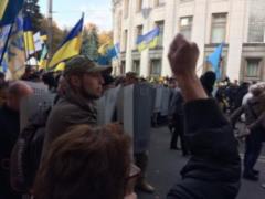 Митинг под Радой завершился