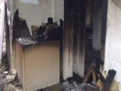В Херсоне горел частный дом