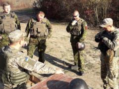 Украинские военные обучают эстонских коллег