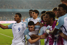 The England team won the U17 World Cup, conceding two goals in the course of the match with the Spaniards
