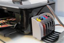 Modern inkjet printers Canon with CISS