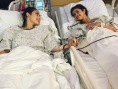 After the kidney transplantation, Selena Gomez again got on the operating table
