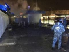 У Харкові горів підземний перехід