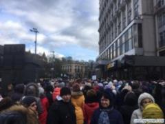 З криками і під дзвін дзвіночків, пройшов мітинг вчителів