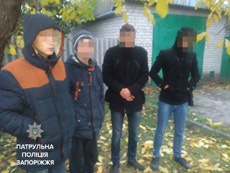 In Zaporozhye night thieves caught cutting the cable  Ukrtelecom 