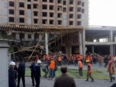 In Kyrgyzstan, the apartment house collapsed
