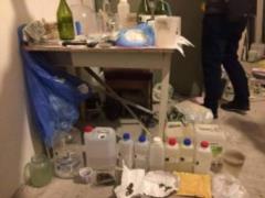 В Борисполе полиция ликвидировала нарколабораторию
