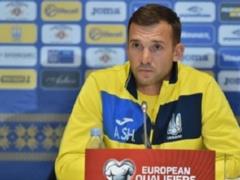 Shevchenko remained coach of the Ukrainian team