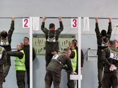 In Kharkov, the physical readiness of the guards of the operational brigade was checked