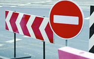 In Kiev, once again limit traffic on the Moscow Bridge