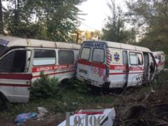 Запорожцы обнаружили в одном из районов города кладбище  скорых 