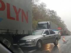 In Uzhgorod there was a transport collapse - PHOTO,