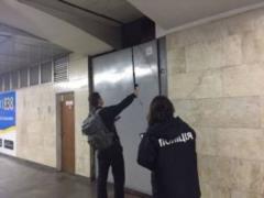 Capital metro station  Khreshchatyk  and  Palace of Sports  opened for passengers