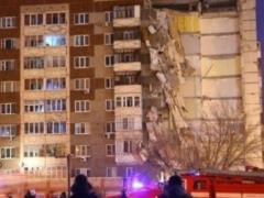 В России рухнул многоэтажный дом, три человека погибли