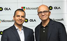 Microsoft will help Indian company Ola develop a platform for connected cars