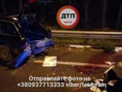 On the Zhitomir highway there was a triple road accident