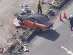 In Japan, the car crashed into the audience, there are injured