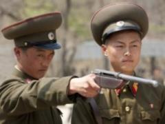 In North Korea, a soldier was shot at escaping to South Korea