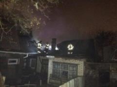 In Vinnitsa rescuers put out a fire in the city center