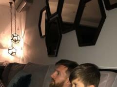 Месси с сыном устроили домашнее Эль-Класико