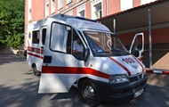 В Киеве маршрутка придавила женщину к троллейбусу