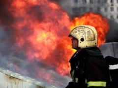 In New Moscow, a residential building caught fire